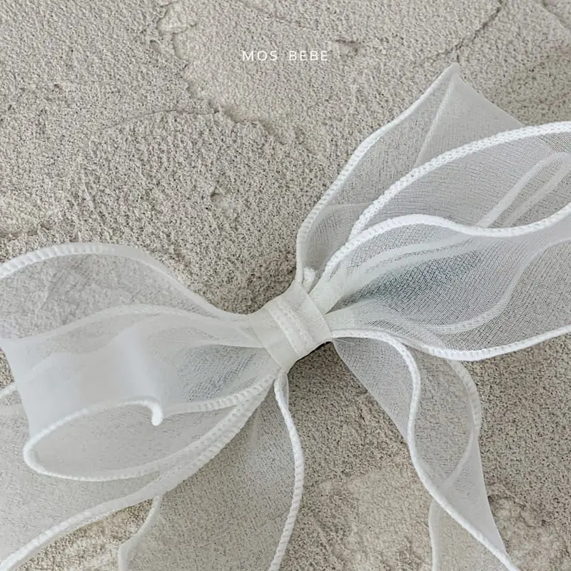 Mos Bebe - Korean Baby Fashion - #babyootd - Ribbon Hairpin - 8