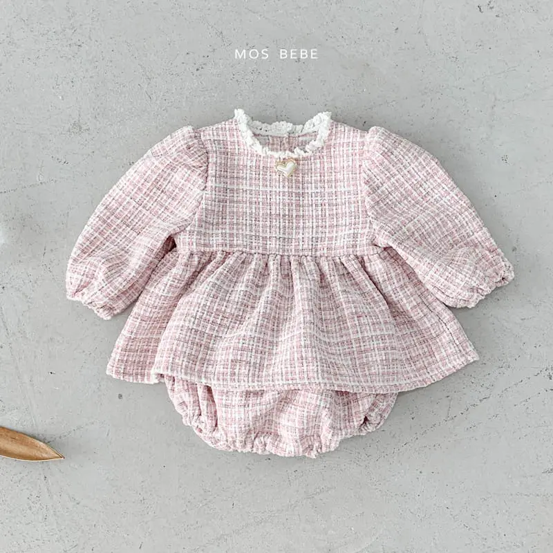 Mos Bebe - Korean Baby Fashion - #babyoutfit - Mazel Twid Set - 12