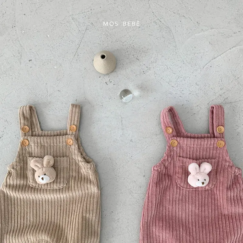 Mos Bebe - Korean Baby Fashion - #babyoutfit - Toto Span Dungarees - 7