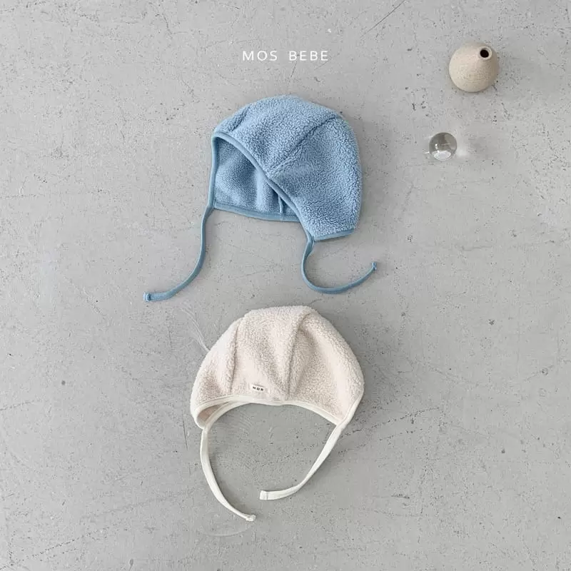 Mos Bebe - Korean Baby Fashion - #babyoutfit - Bbosong Pocket Bodysuit with Bonnet - 5