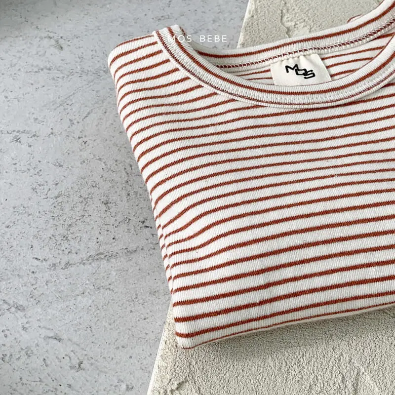 Mos Bebe - Korean Baby Fashion - #onlinebabyboutique - Round Cheese Tee - 3