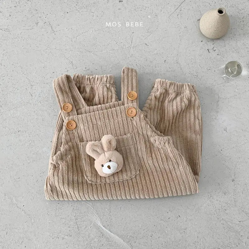 Mos Bebe - Korean Baby Fashion - #onlinebabyboutique - Toto Span Dungarees - 9