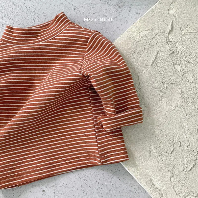 Mos Bebe - Korean Baby Fashion - #onlinebabyshop - Mochi Turtleneck Tee - 3