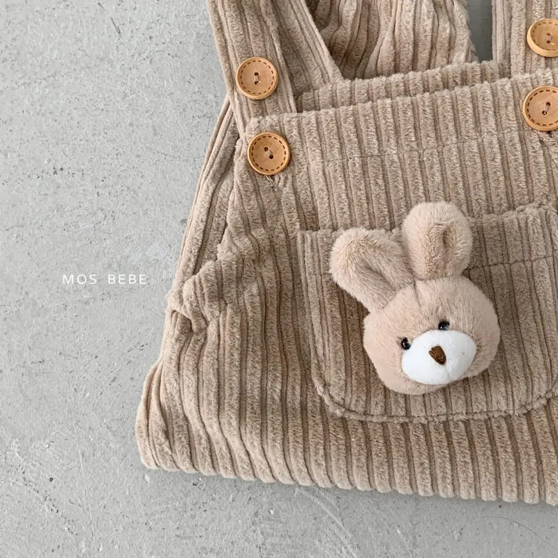 Mos Bebe - Korean Baby Fashion - #onlinebabyshop - Toto Span Dungarees - 10