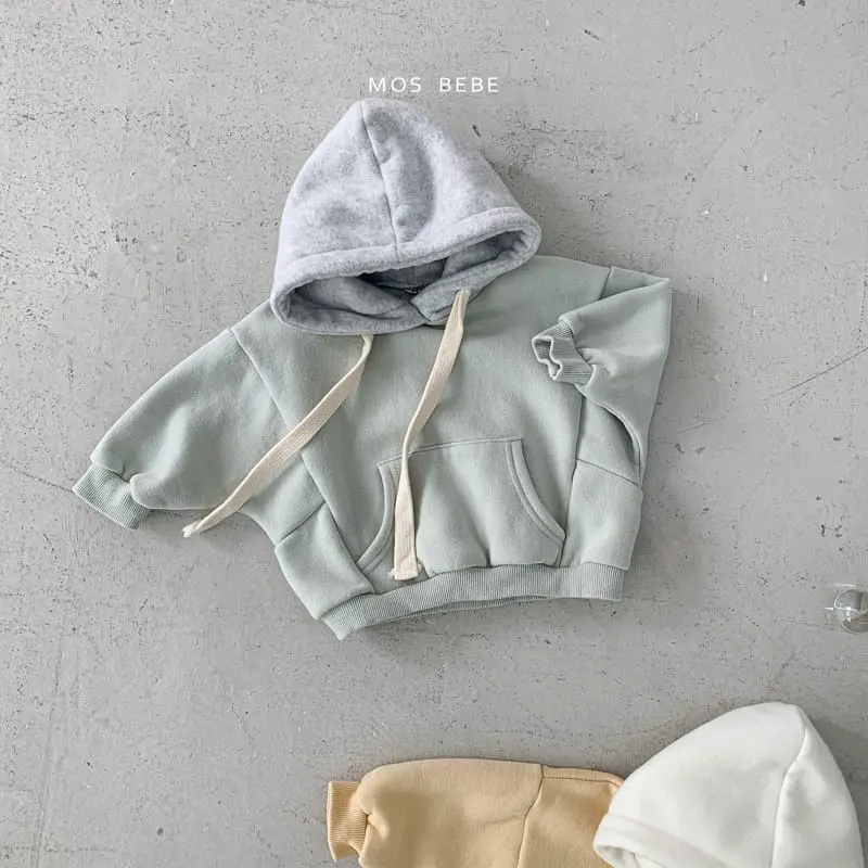 Mos Bebe - Korean Baby Fashion - #onlinebabyshop - Day Hoody Sweatshirt - 2
