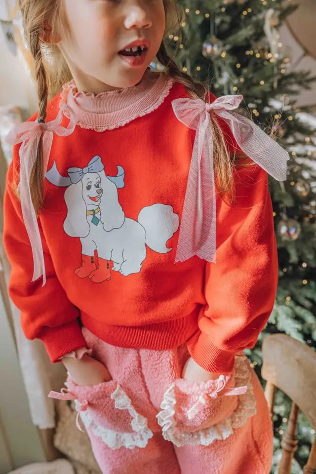 Mumunbaba - Korean Children Fashion - #designkidswear - Boots Puppy Tee - 5