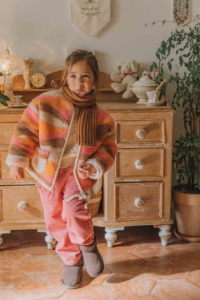 Mumunbaba - Korean Children Fashion - #kidsshorts - Shabet Dumble Jumper - 5