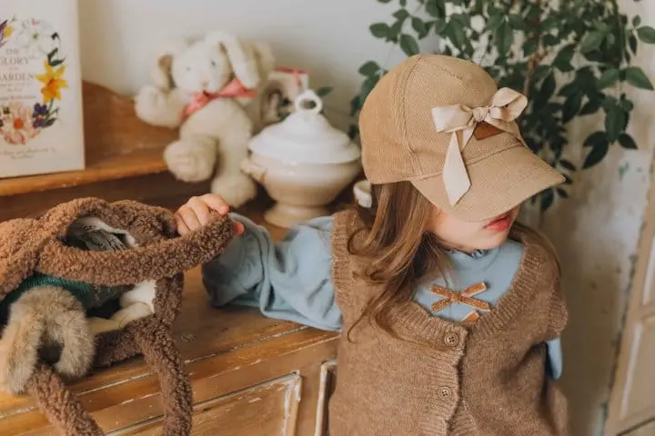 Mumunbaba - Korean Children Fashion - #littlefashionista - Rounding Knit Vest - 3