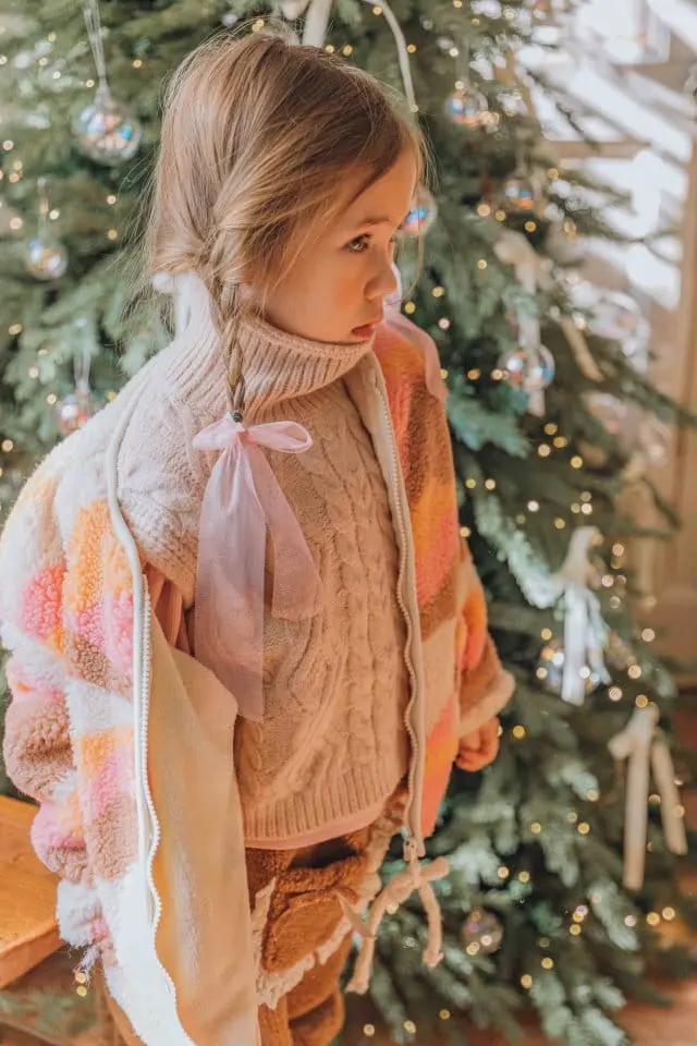 Mumunbaba - Korean Children Fashion - #magicofchildhood - Knit Turtleneck Vest - 4