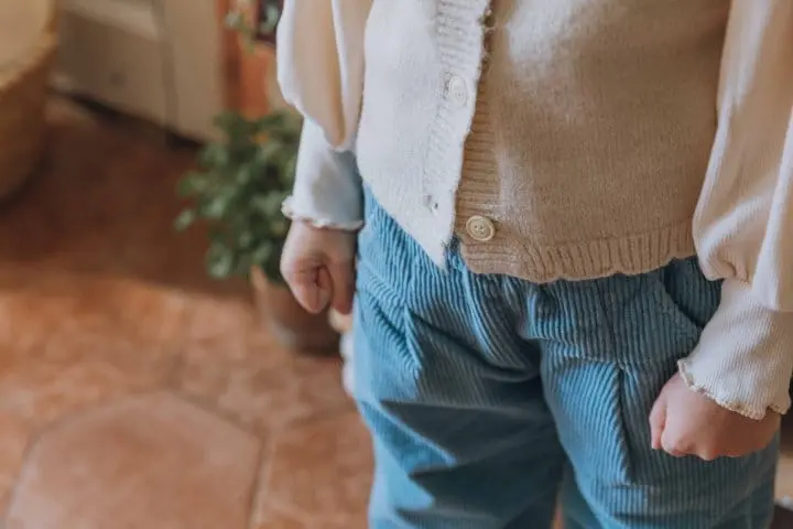 Mumunbaba - Korean Children Fashion - #minifashionista - Rib Ribbon Pants - 3
