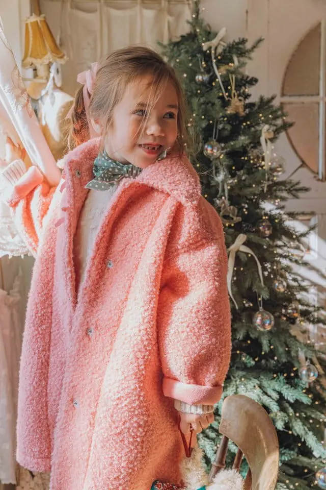 Mumunbaba - Korean Children Fashion - #prettylittlegirls - Ribbon Dumble Coat - 7