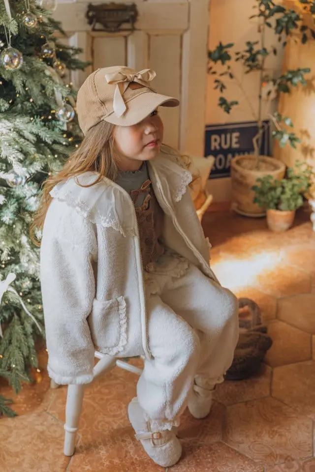 Mumunbaba - Korean Children Fashion - #stylishchildhood - Rounding Knit Vest - 9