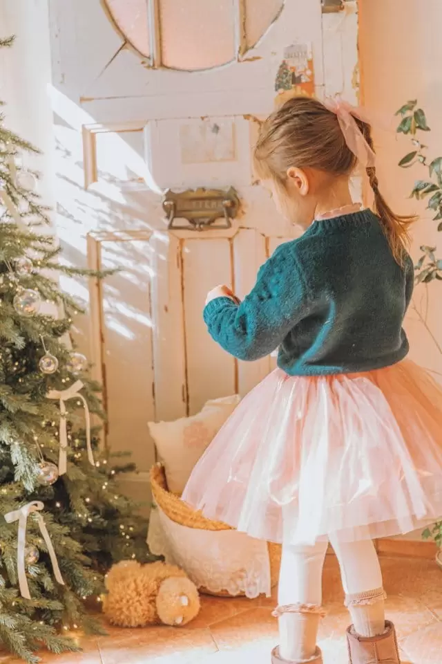Mumunbaba - Korean Children Fashion - #toddlerclothing - Balloon Xmas Skirt - 10