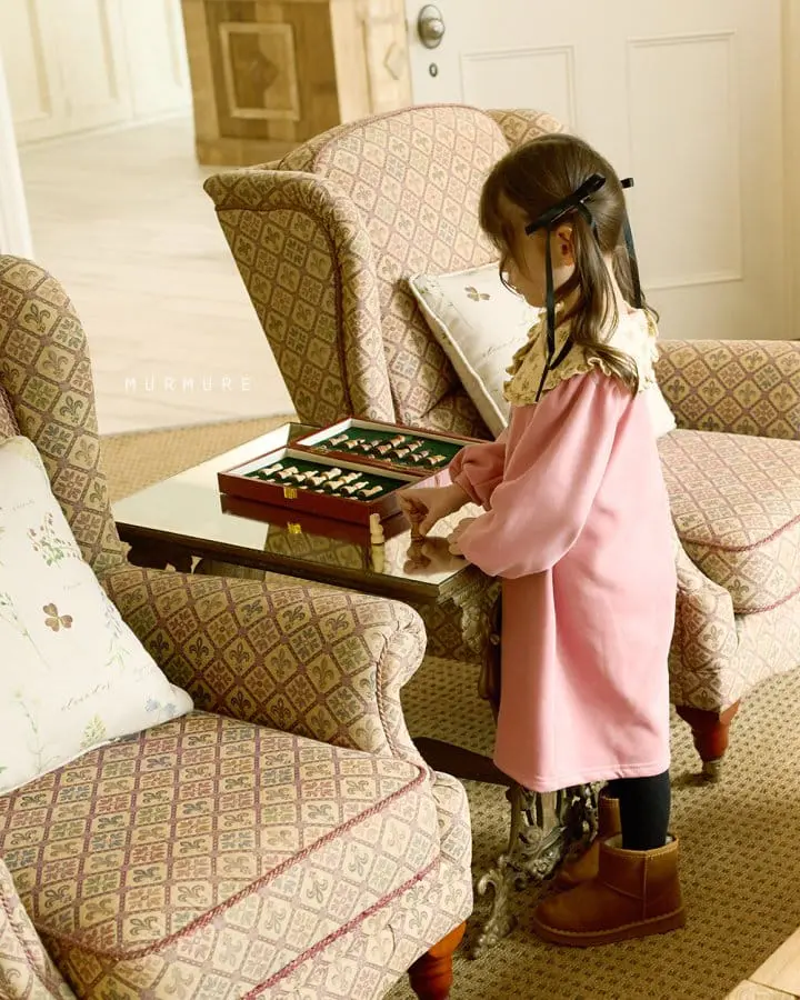 Murmure - Korean Children Fashion - #Kfashion4kids - Eve Collar One-piece - 10