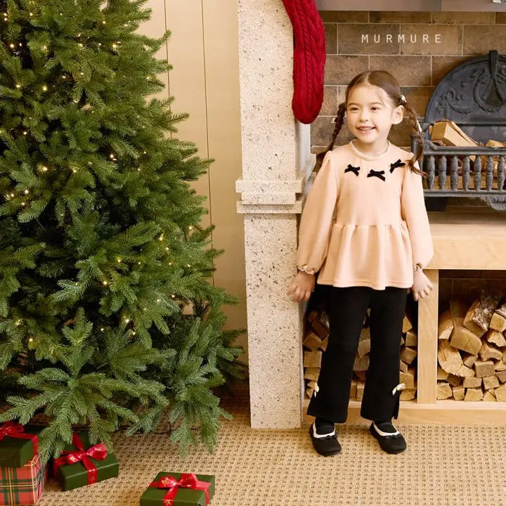 Murmure - Korean Children Fashion - #designkidswear - Momo Ribbon Tee - 7
