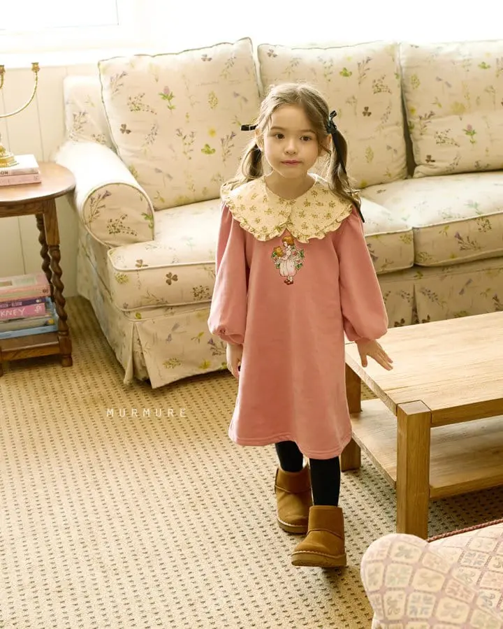 Murmure - Korean Children Fashion - #kidsshorts - Eve Collar One-piece - 7