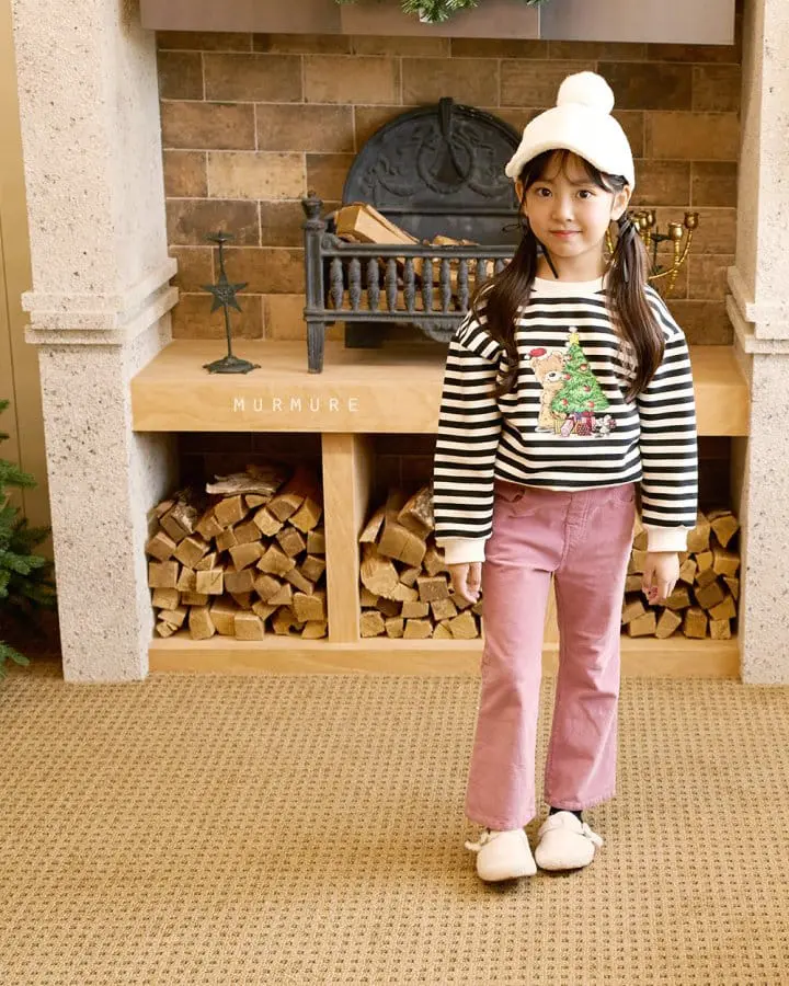 Murmure - Korean Children Fashion - #kidsshorts - Bear Tree Sweatshirt - 7