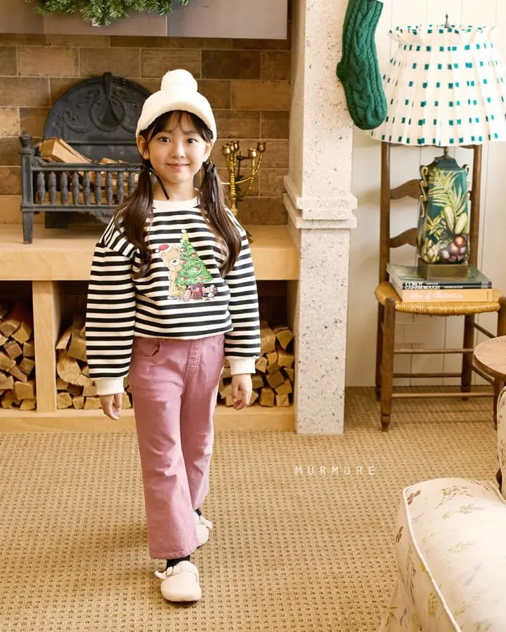 Murmure - Korean Children Fashion - #kidsstore - Bear Tree Sweatshirt - 8