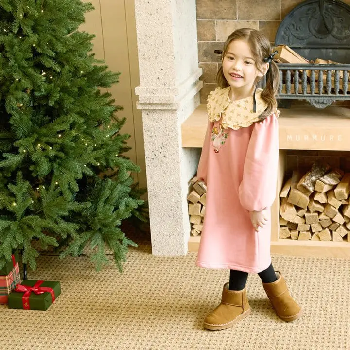 Murmure - Korean Children Fashion - #kidzfashiontrend - Eve Collar One-piece - 9