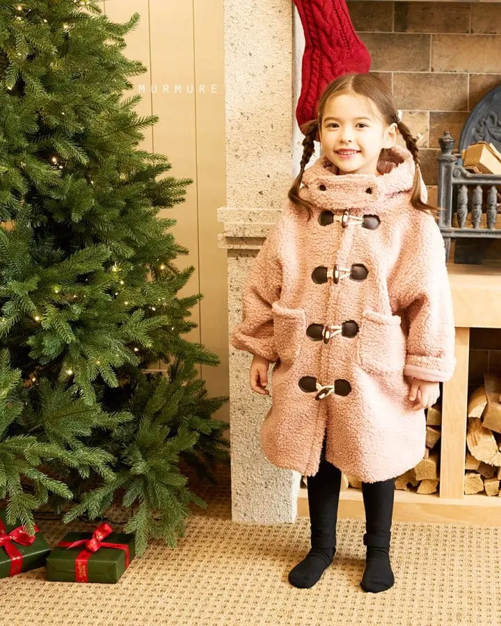 Murmure - Korean Children Fashion - #toddlerclothing - Dduckboki Fleece Jacket - 3