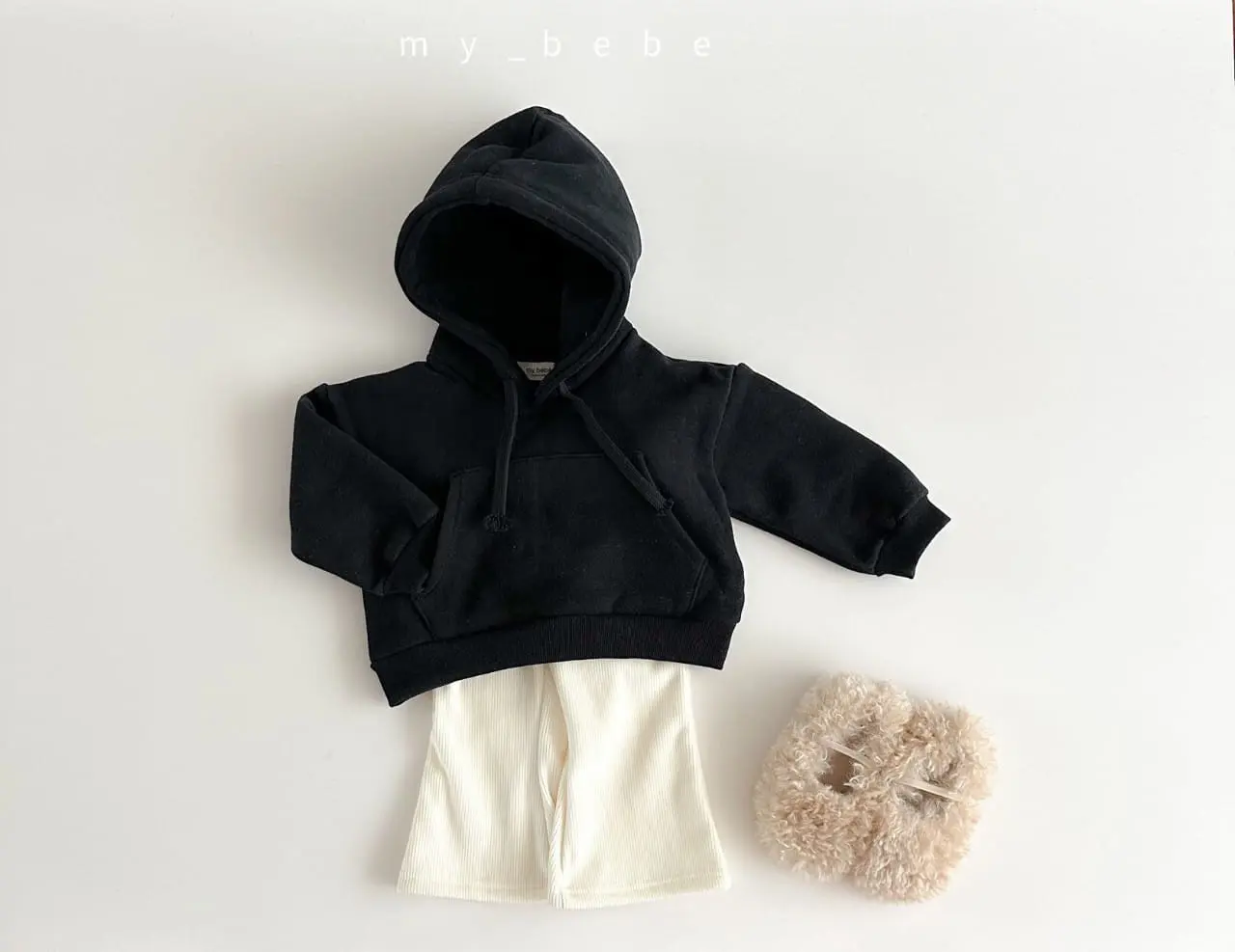 My Bebe - Korean Baby Fashion - #babyboutique - Fleece Hoody - 8