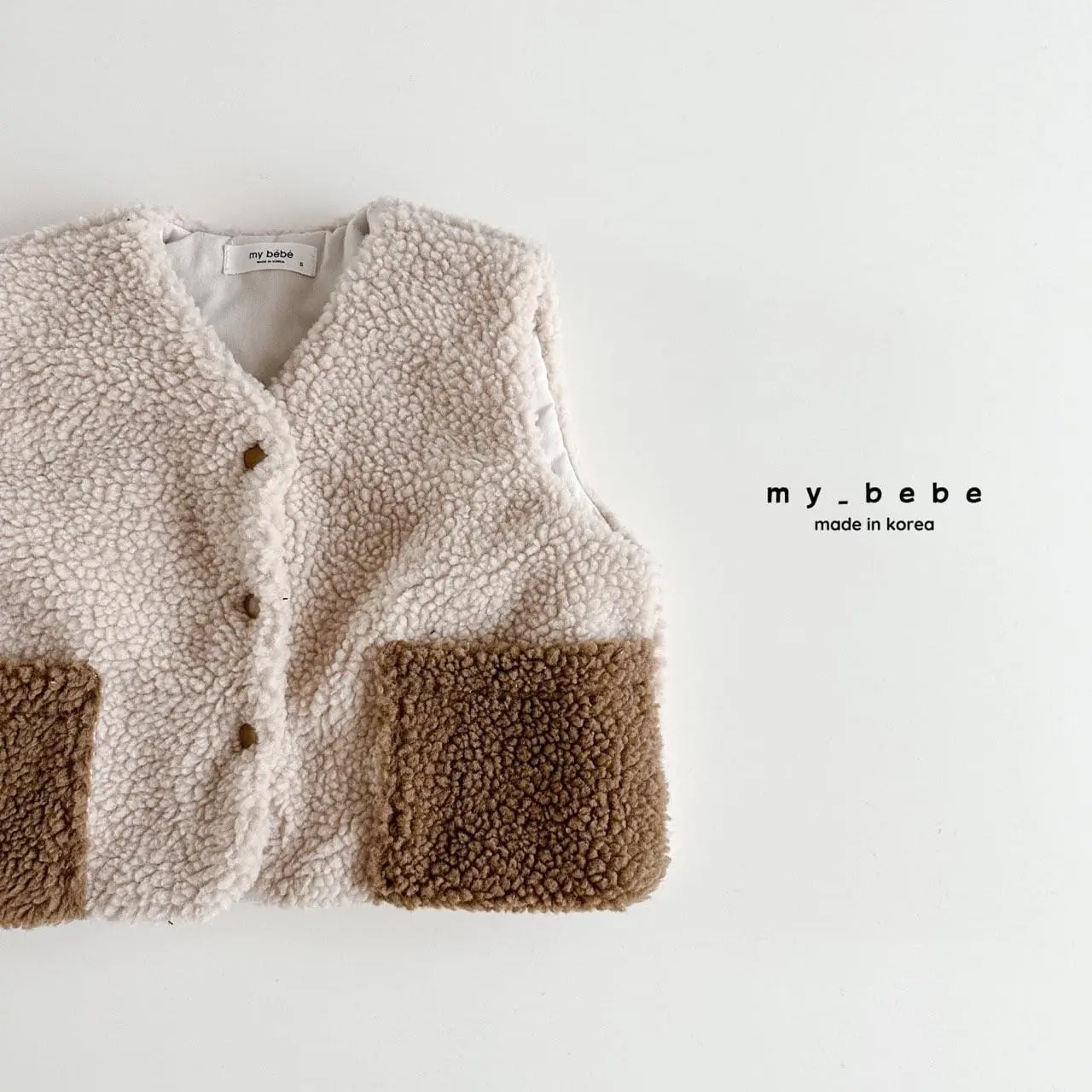 My Bebe - Korean Baby Fashion - #babyclothing - Color Dumble Vest - 6