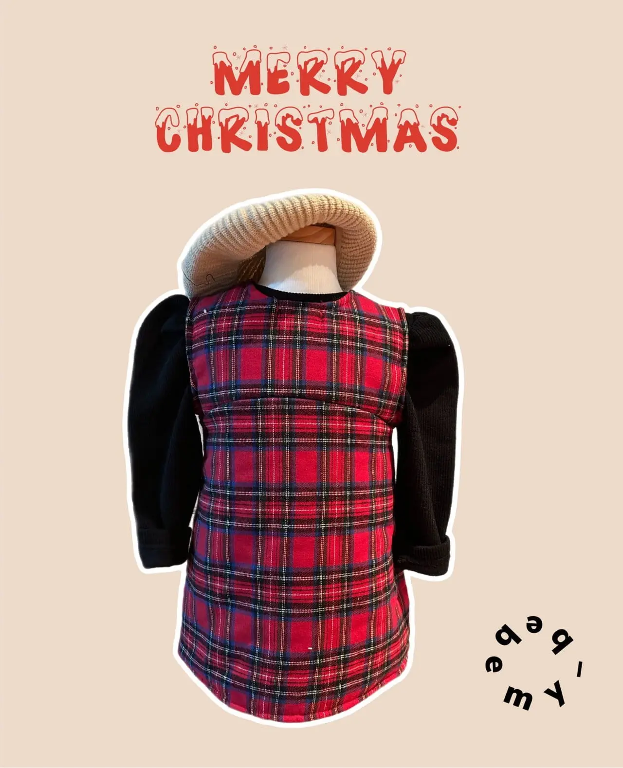 My Bebe - Korean Baby Fashion - #babyoutfit - The End Of Year One-Piece - 6