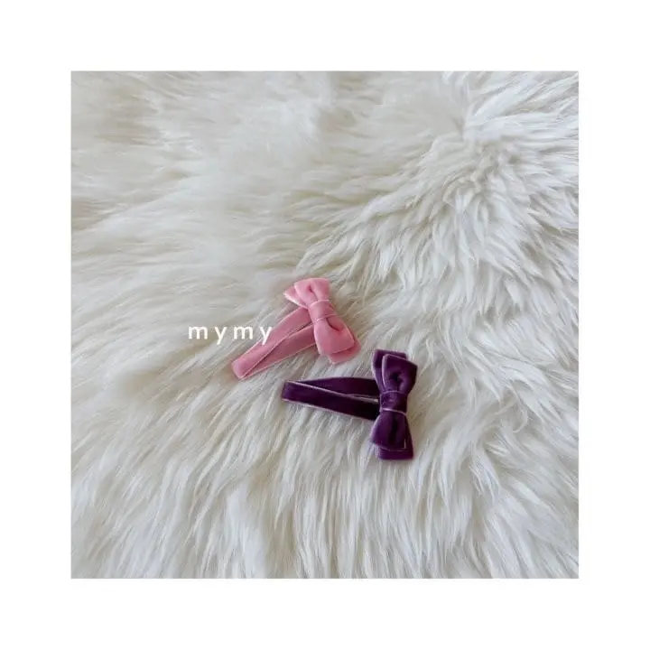 My Socks - Korean Baby Fashion - #babyclothing - Cake Hairpin Set - 5