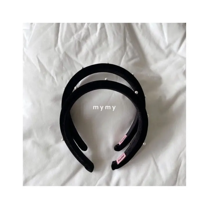 My Socks - Korean Baby Fashion - #babyfashion - Cream Chou Hairband