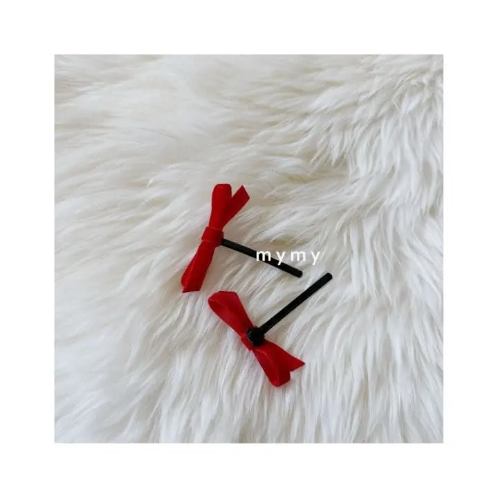 My Socks - Korean Baby Fashion - #babyoutfit - Santa Hairpin Set