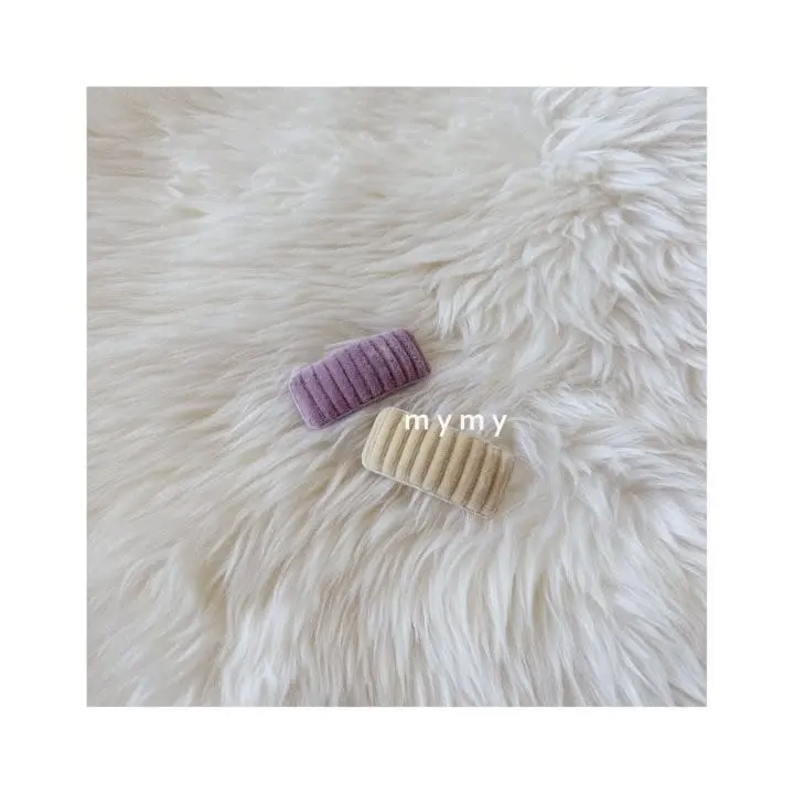 My Socks - Korean Baby Fashion - #babywear - Sled Hairpin Set - 2