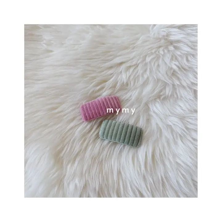 My Socks - Korean Baby Fashion - #onlinebabyboutique - Sled Hairpin Set - 3
