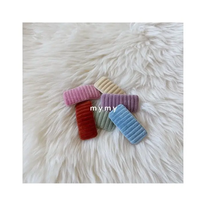 My Socks - Korean Baby Fashion - #onlinebabyboutique - Sled Hairpin Set - 4