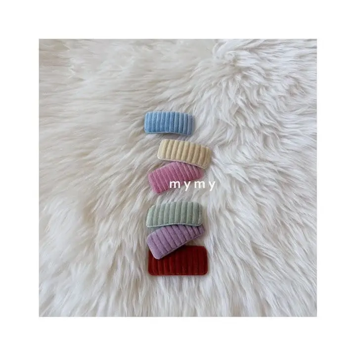My Socks - Korean Baby Fashion - #smilingbaby - Sled Hairpin Set - 5