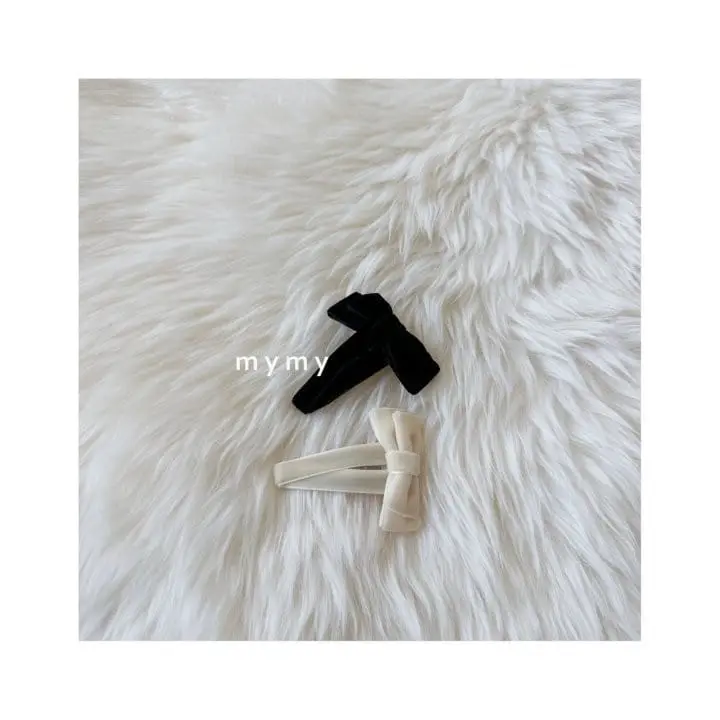 My Socks - Korean Baby Fashion - #smilingbaby - Cake Hairpin Set - 2