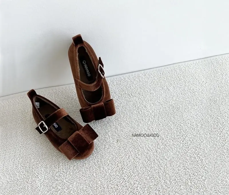 Namoo & Kids - Korean Children Fashion - #magicofchildhood - Jena Velvet Flats - 6