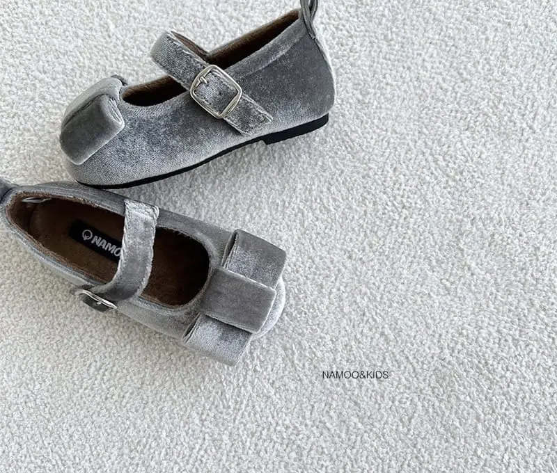 Namoo & Kids - Korean Children Fashion - #prettylittlegirls - Jena Velvet Flats - 8
