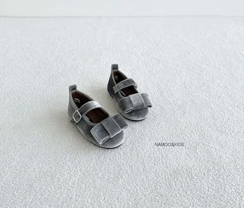 Namoo & Kids - Korean Children Fashion - #todddlerfashion - Jena Velvet Flats - 9