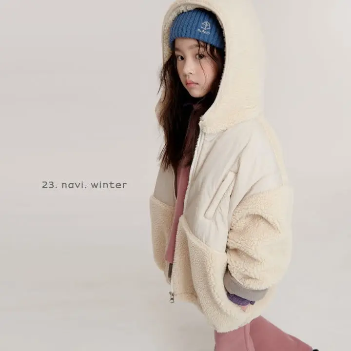 Navi - Korean Children Fashion - #Kfashion4kids - Dumble Hoody Zip-up - 3