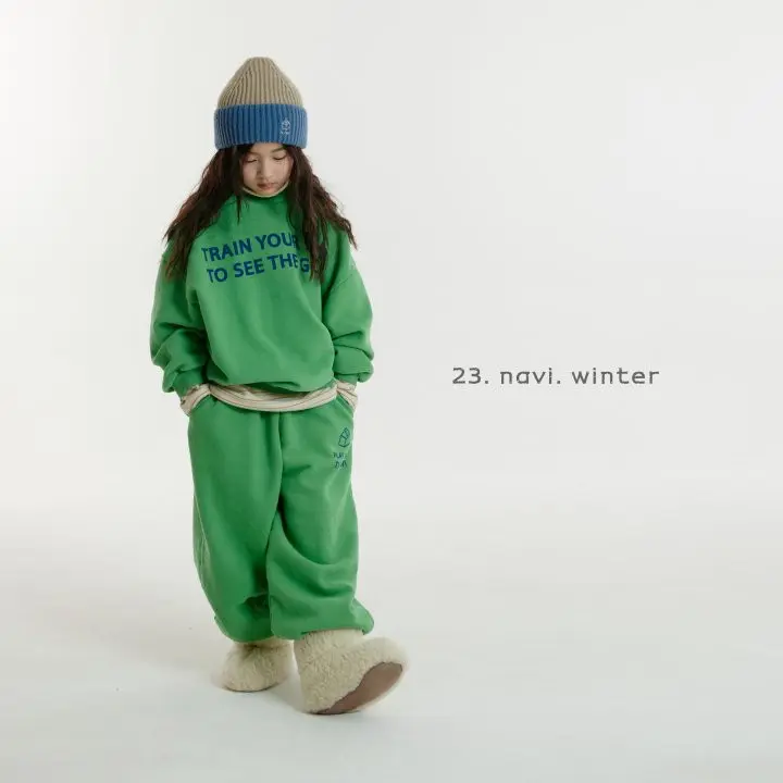 Navi - Korean Children Fashion - #childrensboutique - Train Sweatshirt - 6