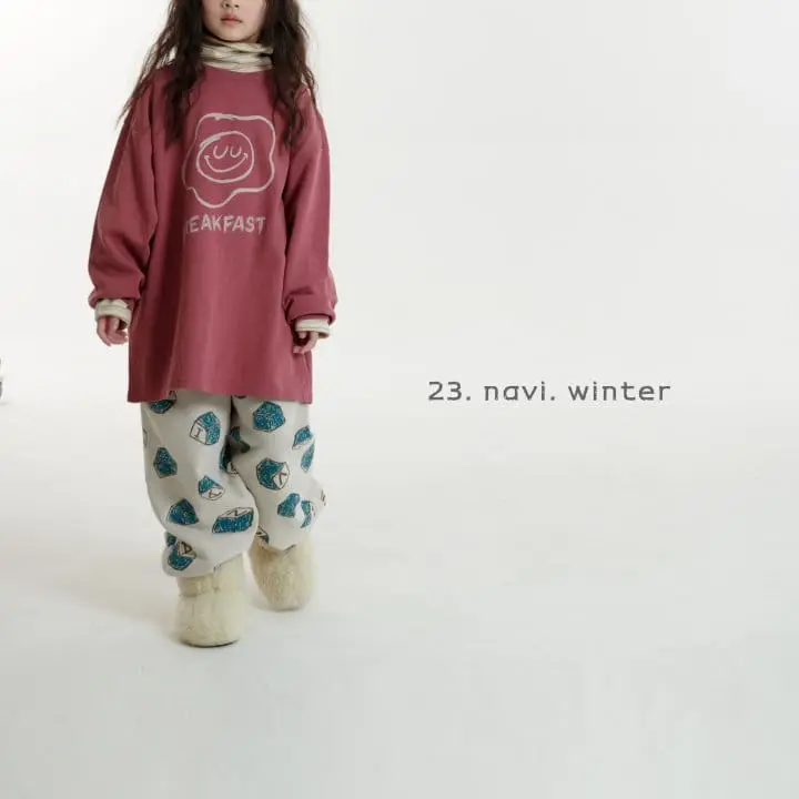 Navi - Korean Children Fashion - #kidsstore - Fry Long Tee - 3