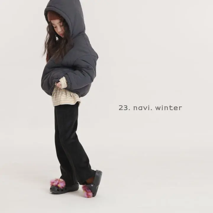 Navi - Korean Children Fashion - #minifashionista - Half Zip-up Padding Jacket - 11