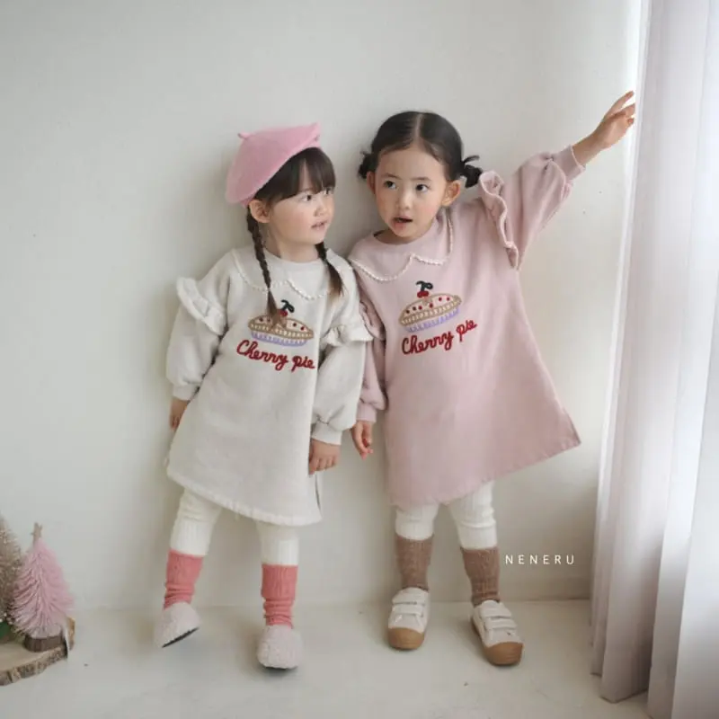 Neneru - Korean Baby Fashion - #babyfashion - Cherry Pie One-piece
