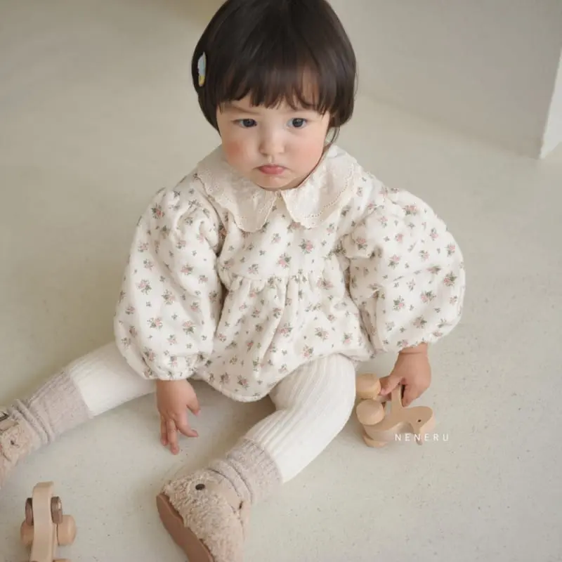 Neneru - Korean Baby Fashion - #babylifestyle - Kate Bloomer Set - 2