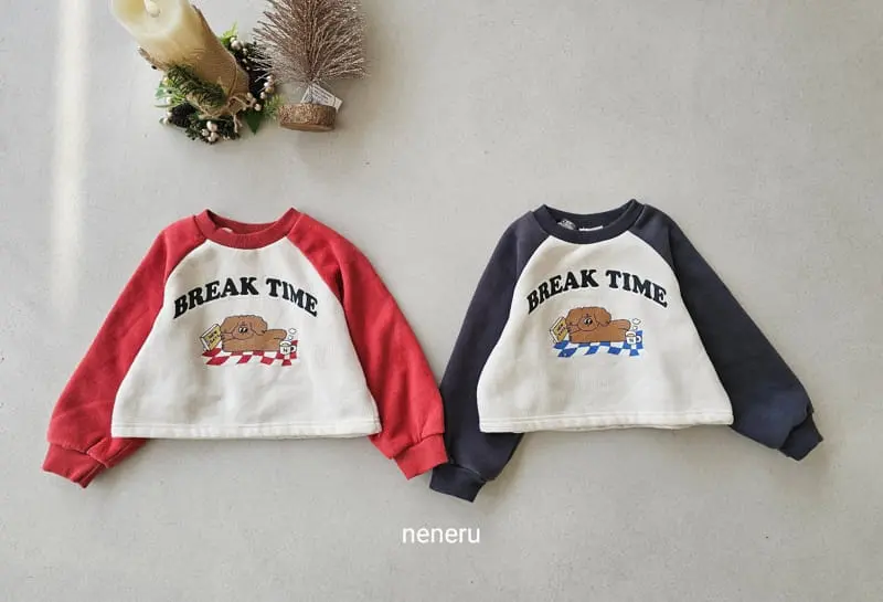 Neneru - Korean Baby Fashion - #babyoninstagram - Lol Crop Raglan Tee - 9