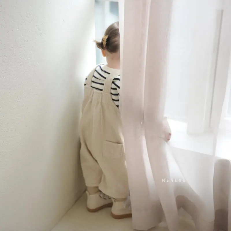 Neneru - Korean Baby Fashion - #onlinebabyboutique - Tomtom Bebe Dungarees - 6