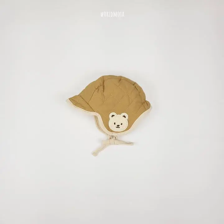 New World - Korean Baby Fashion - #babyboutique - Bear PAdding Hat - 5