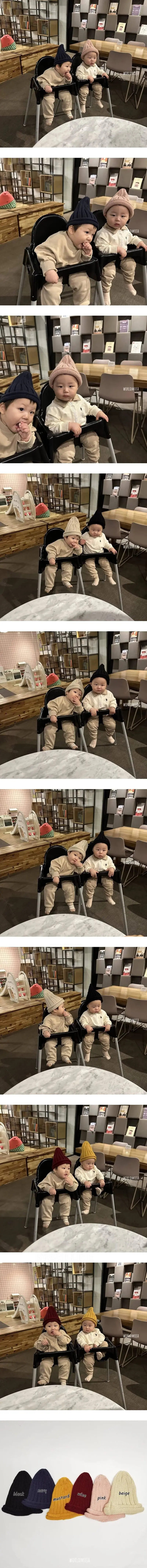 New World - Korean Baby Fashion - #babyoninstagram - Cockup Beanie