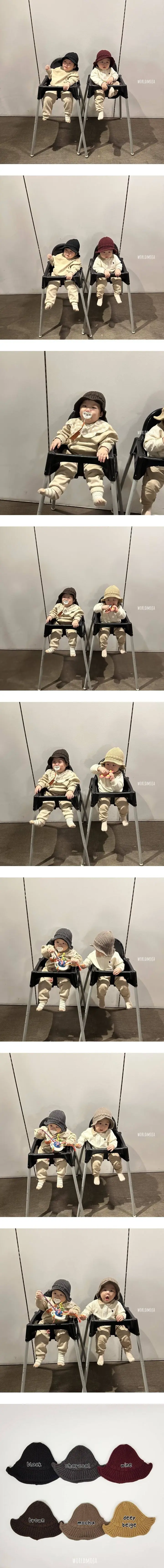 New World - Korean Baby Fashion - #babyootd - Montblanc Wire Bucket Hats