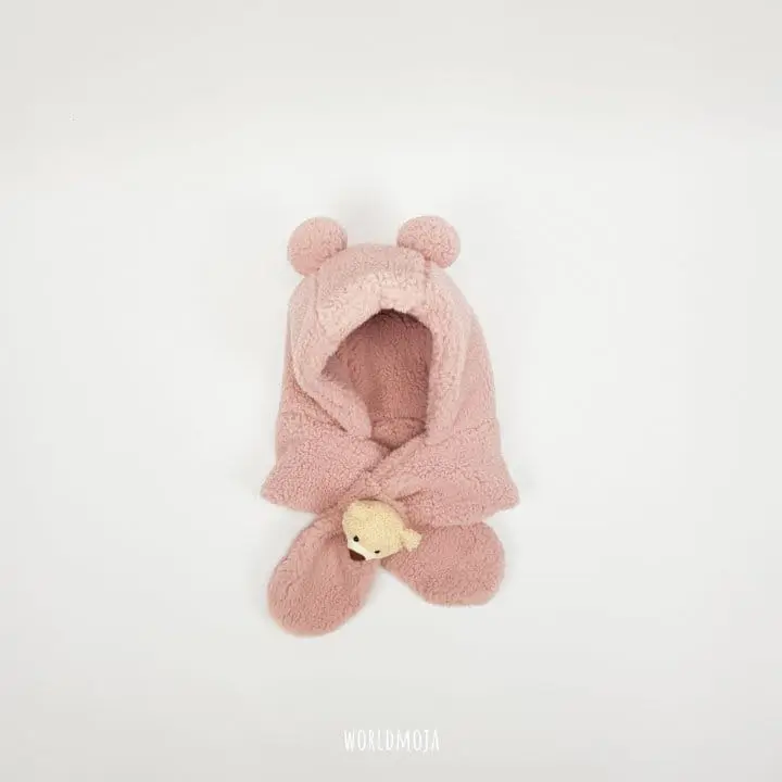 New World - Korean Children Fashion - #kidsshorts - Fluffy Bear Hoody - 4